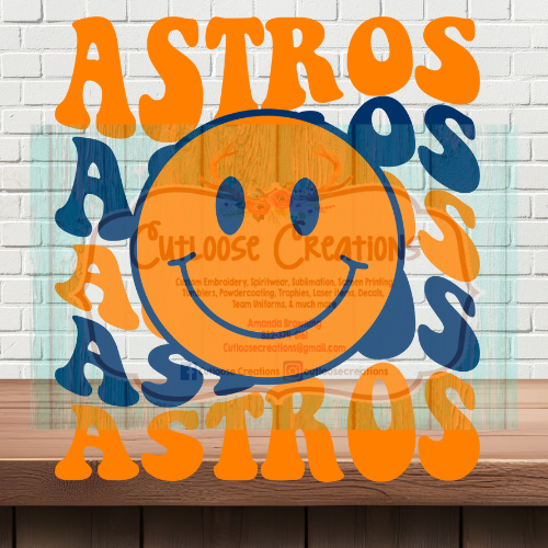 Smiley Retro Astros