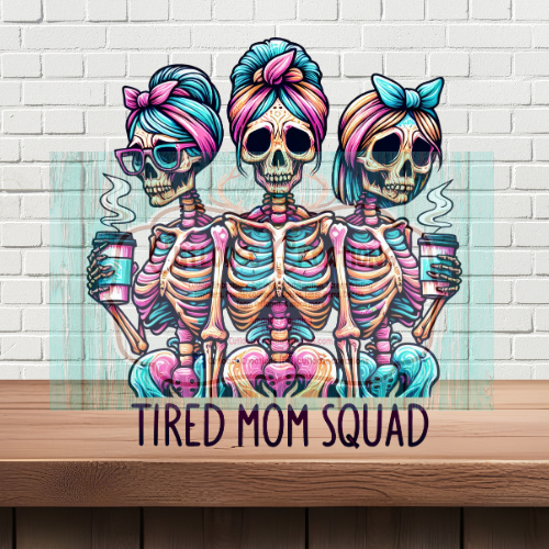 Skelton Tired Mom Squad (Color)