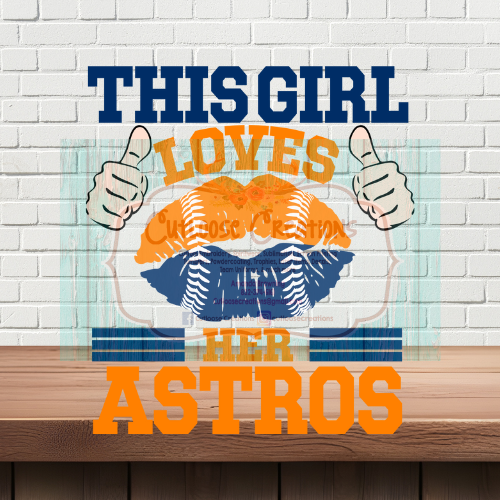 This Girl Loves Her Astros