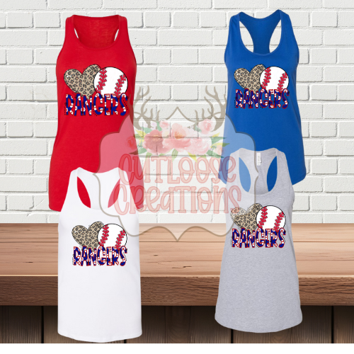 Baytown LL M2 Peace Love Rangers Razorback Tank Tops (Women) (4 Colors)