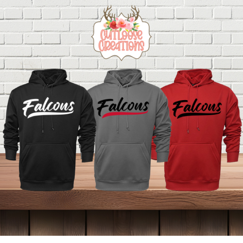 Falcons Jersey Logo DRIFIT Hoodie Printed (3 Colors)