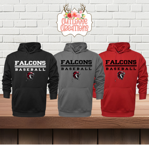 Falcons Baseball DRIFIT Hoodie (3 Colors)