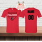 Falcons Baseball Home Plate Cotton Tshirt Printed (4 Colors)