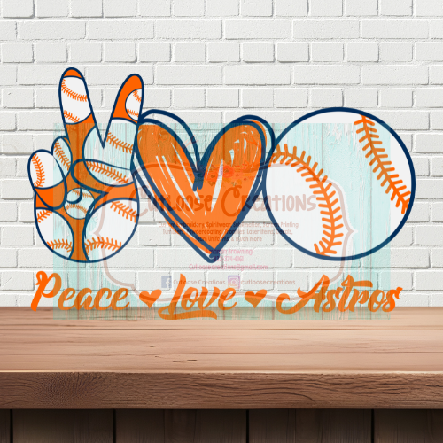 Peace Love Astros
