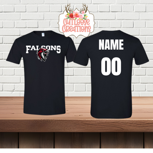 Falcons Cotton Printed Tshirt (4 Colors)