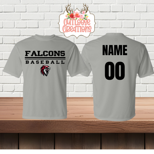 Falcons Baseball Cotton Tshirt (4 Colors)