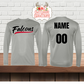 Falcons Jersey Logo DRIFIT Long Sleeve Printed (4 Colors)