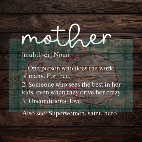 Mother definition (White)