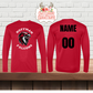 Huffman Falcons DRIFIT Long Sleeve Printed (4 Colors)