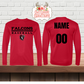 Falcons Baseball Long Sleeve Cotton T-shirt Printed (4 Colors)