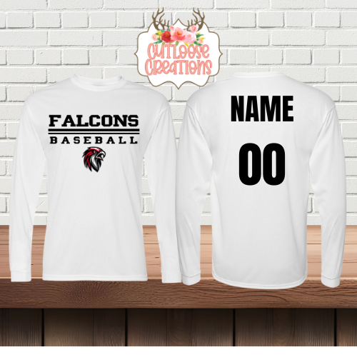 Falcons Baseball DRIFIT Long Sleeve (4 Colors)