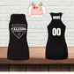 Falcons Baseball Home Plate Razorback Tank Tops Printed (Women) (4 Colors)