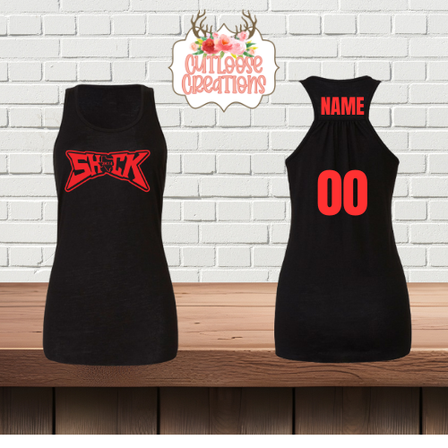 Shock 2k14 Razorback Tank Tops Printed (Women) (3 Colors)