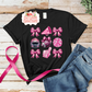 Pink out Cheer/Football Coquette Tee (4 Colors)