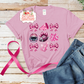 Pink out Cheer/Football Coquette Tee (4 Colors)