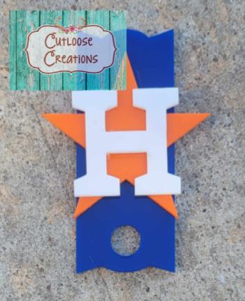 Astros Tumbler Topper