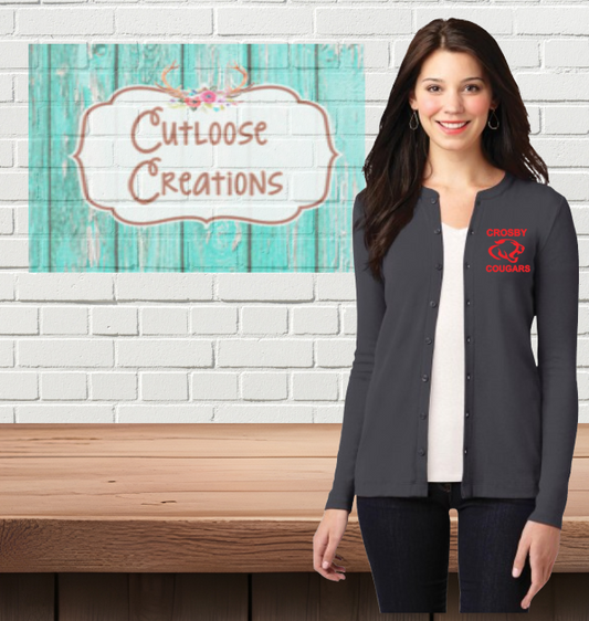 Crosby Cougar CHARCOAL Cardigan