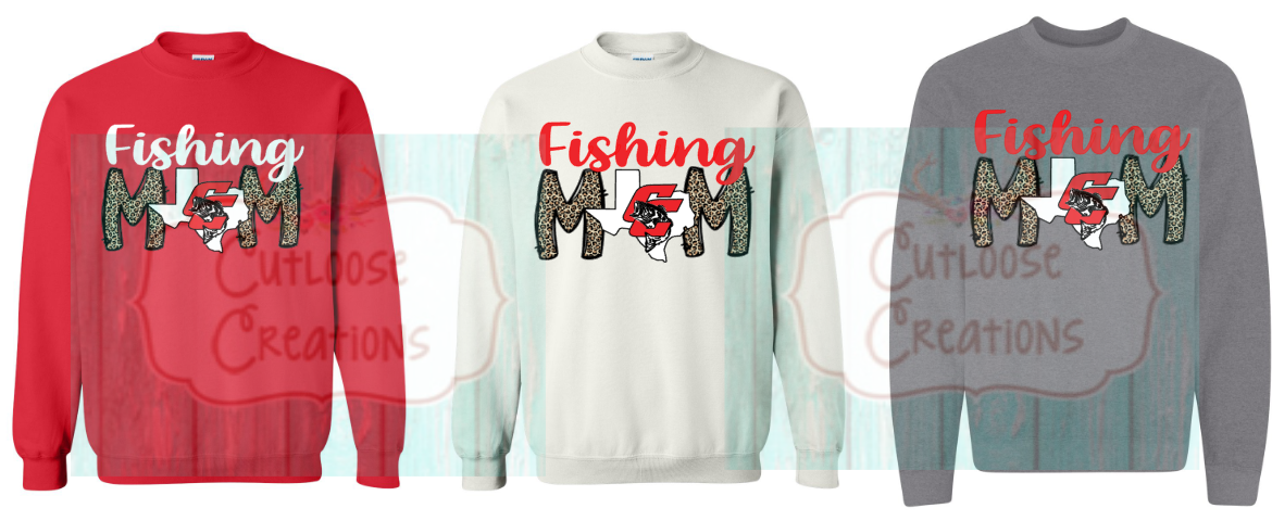 Fishing Mom Sweatshirt (3 Colors)