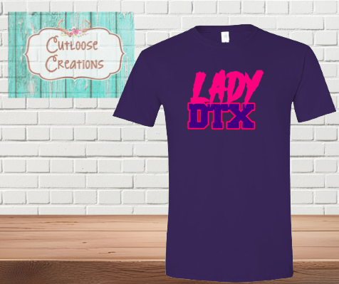 Lady DTX Purple T-Shirt