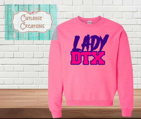 Lady DTX Sweatshirt Safety Pink