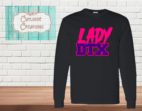 Lady DTX Long Sleeve T-shirt Black