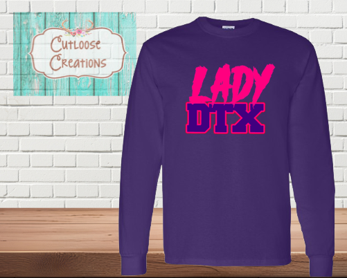 Lady DTX Long Sleeve T-shirt Purple