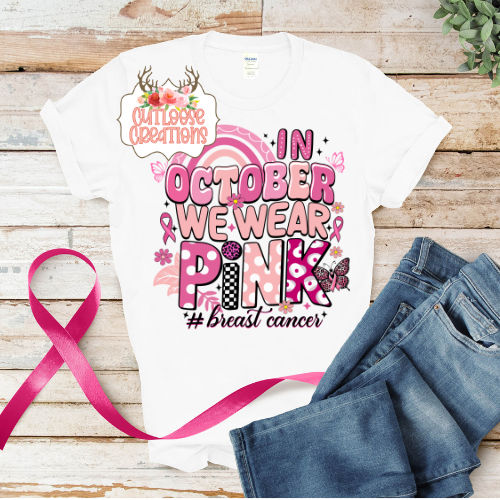 In October We Wear Pink Tee (3 Colors)