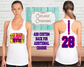 Lady DTX Leopard Razorback Tank Tops (Women) (5 Color Options)