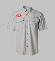 Crosby Cougar Fishing Shirt (Embroidery Cougar Logo) 3 BRANDS