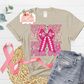 Pink Out with Bow Tee (4 Colors)