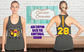 Lady DTX Retro Softball Mama Razorback Tank Tops (Women) (5 Color Options)