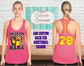 Lady DTX Retro Softball Mama Razorback Tank Tops (Women) (5 Color Options)