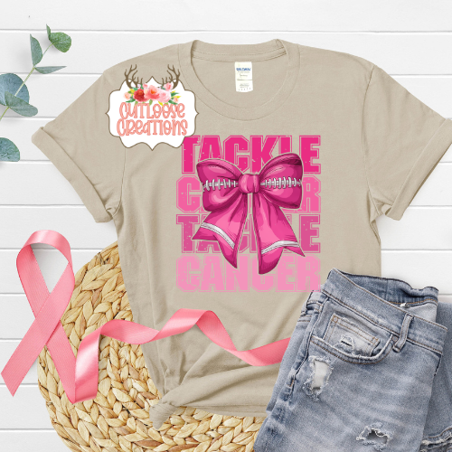 Tackle Cancer Tackle Cancer Tee (3 Colors)