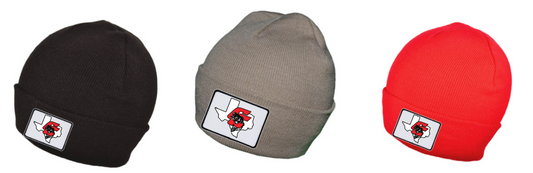 CHS Fishing Team Patch Beanies (3 Colors)