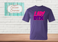 Lady DTX Purple Performance DRIFIT T-Shirt